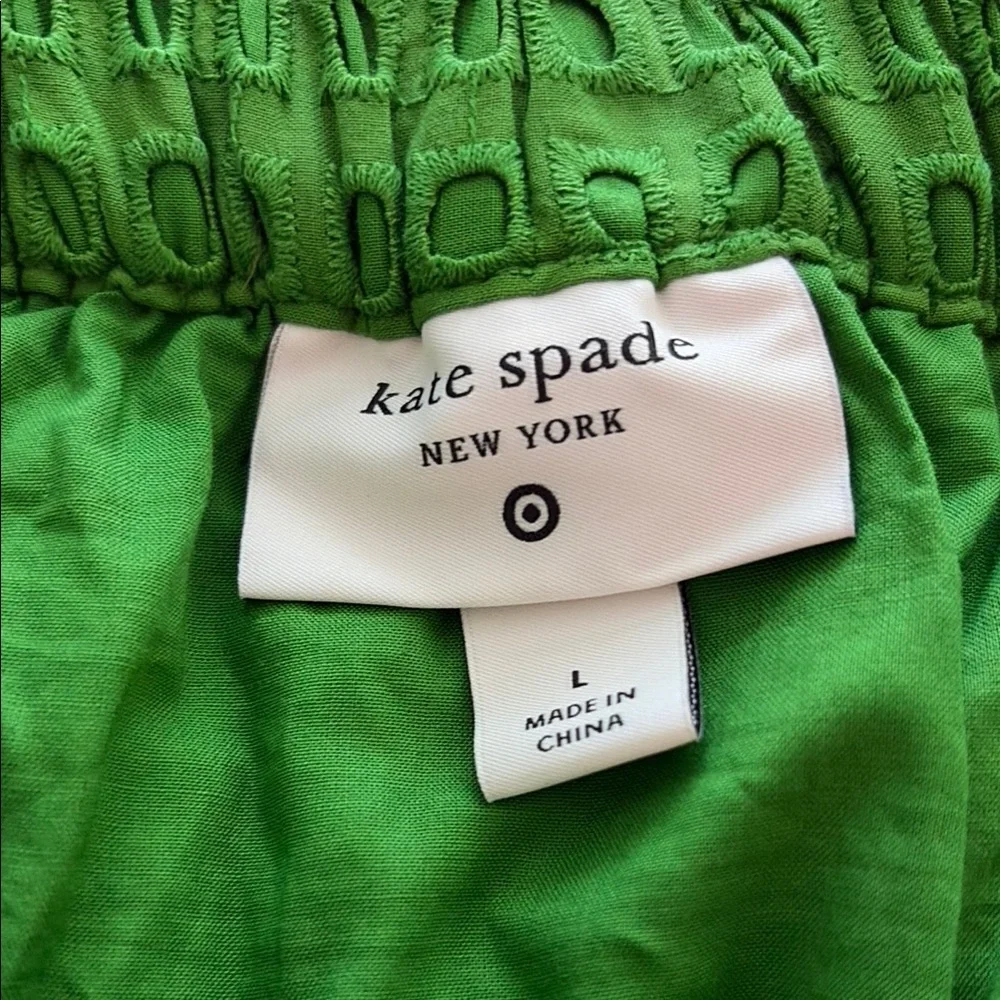 Kate Spade Green Eyelet Women's Skirt for Target - Picture 2 of 8